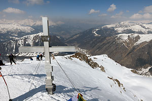 Vennspitze, Gipfelkreuz